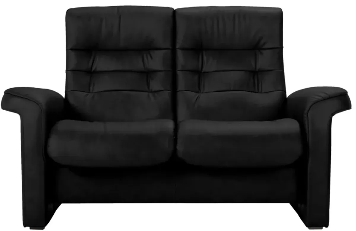 Stressless Sapphire Leather Reclining Loveseat