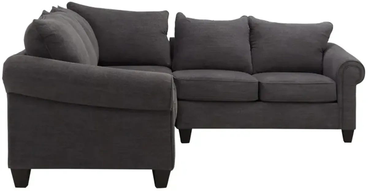 Piper 3-pc. Chenille Sectional Sofa