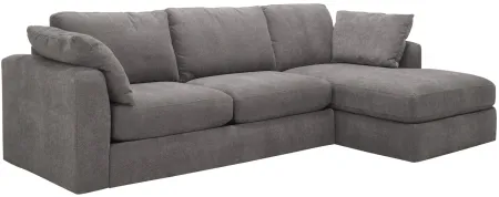 Nappily 2-pc. Sectional in Graphite by Alan White