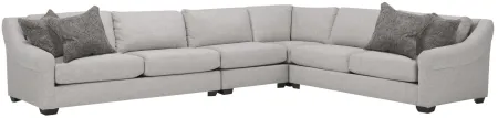 Thatcher 4-pc. Sectional in Gray by Alan White