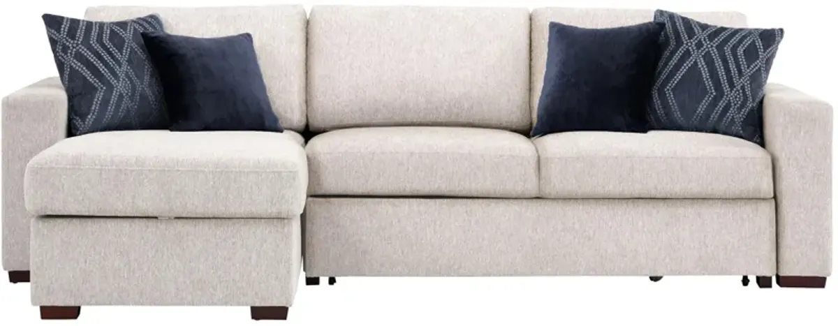 Juniper 3-pc. Reversible Pop-Up Sleeper Sofa Chaise