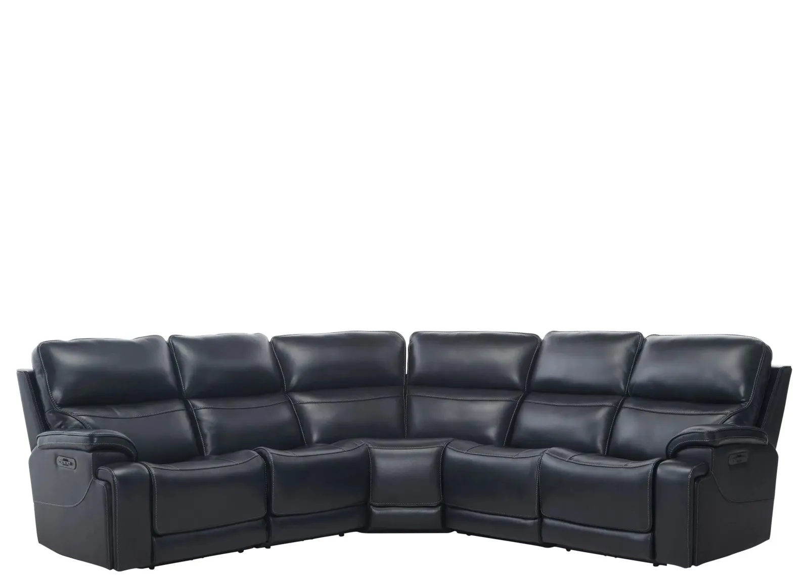 Presley 5-pc. Power Sectional in Maverick Blueberry by Bellanest