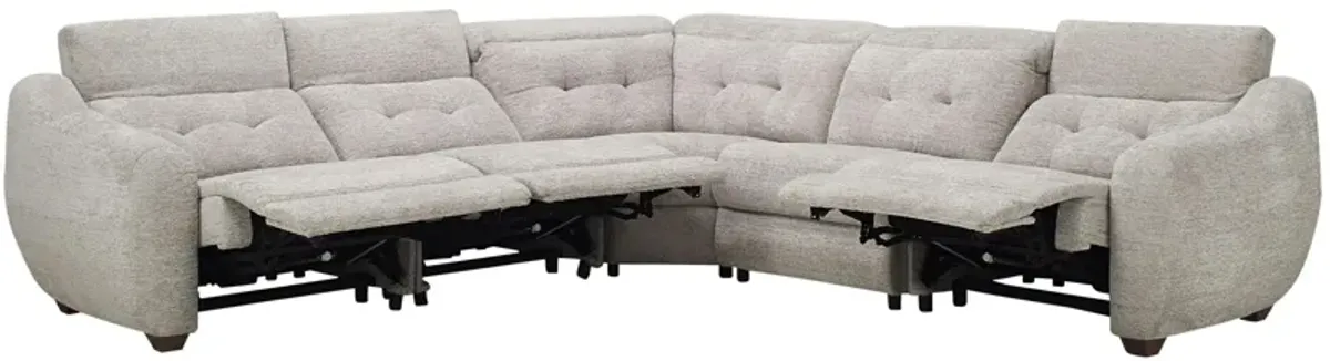 Carson 5-pc. Dual Power Reclining Sectional