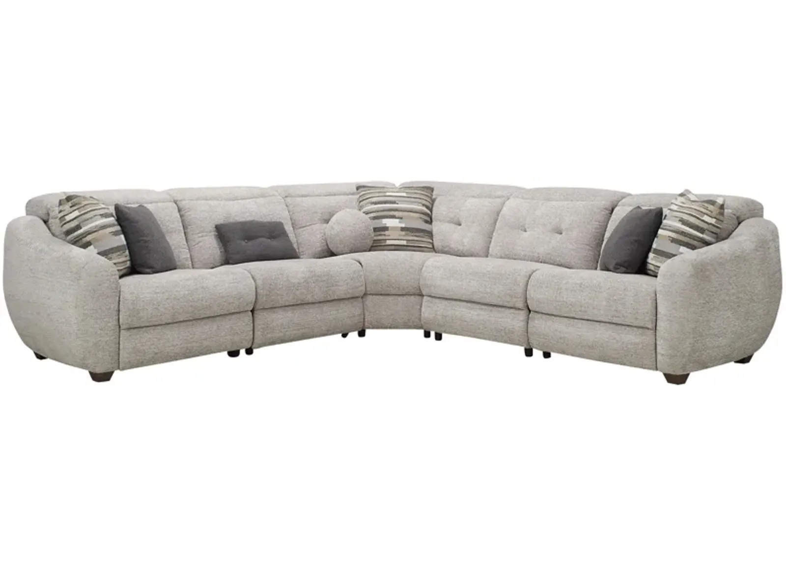 Carson 5-pc. Dual Power Reclining Sectional