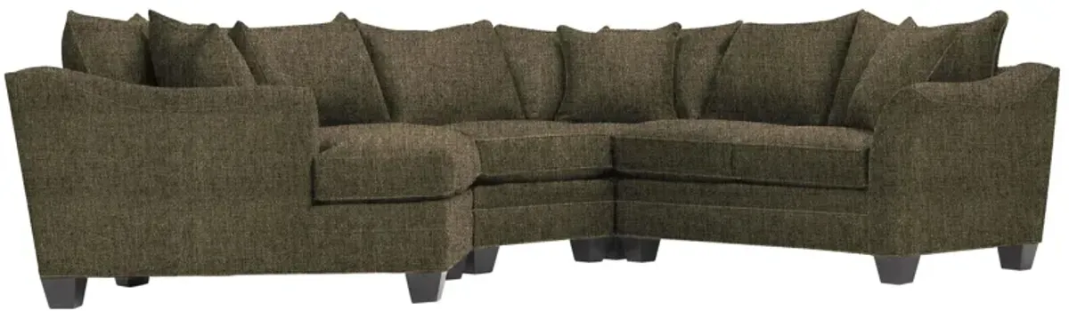 Foresthill 4-pc. Left Hand Cuddler Sectional Sofa in Sugar Shack Cafe by H.M. Richards