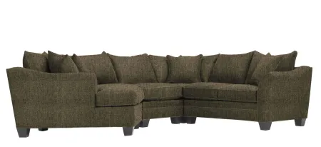 Foresthill 4-pc. Left Hand Cuddler Sectional Sofa in Sugar Shack Cafe by H.M. Richards