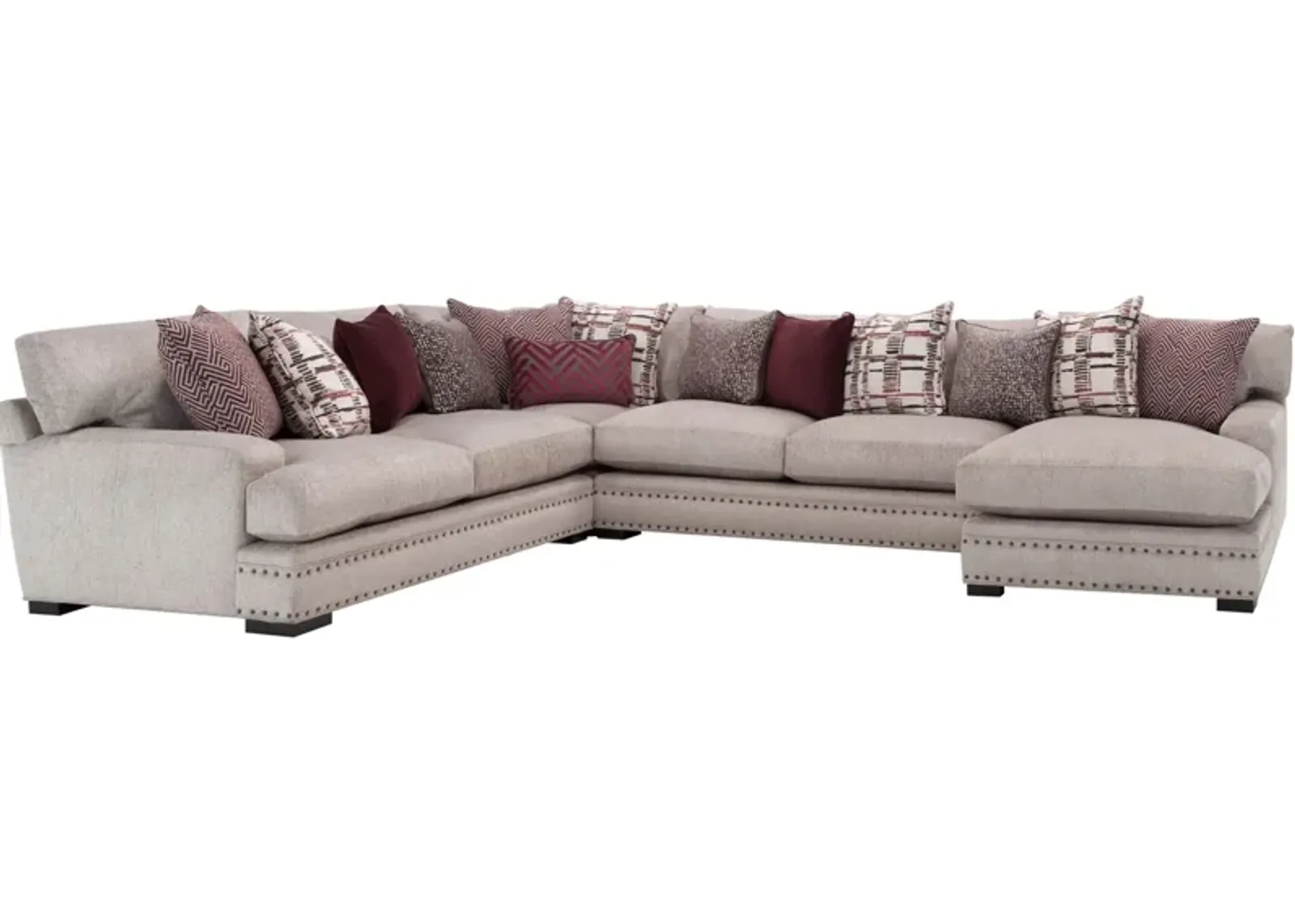 Bayside 4-pc. Sectional in Bulova Linen by H.M. Richards