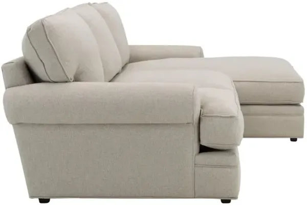 Braelyn Left Armless Sectional in Braxton Ceramic by - Main Image