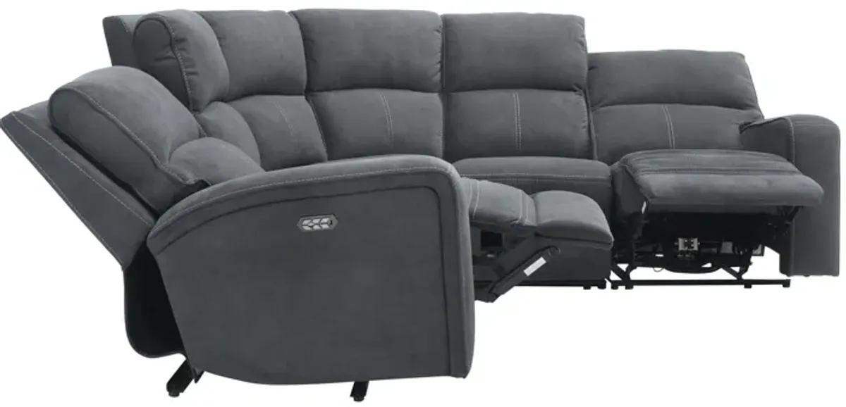 Ian 5-pc. Power Sectional w/ Power Headrest & Lumbar