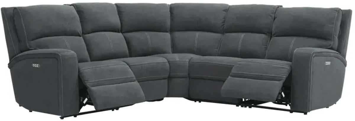 Ian 5-pc. Power Sectional w/ Power Headrest & Lumbar