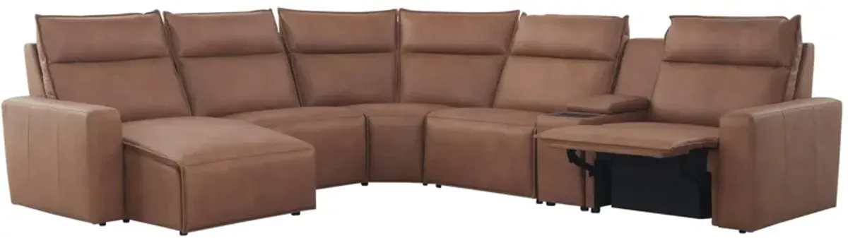 ModularTwo 6-pc. Power Sectional w/ Power Headrest