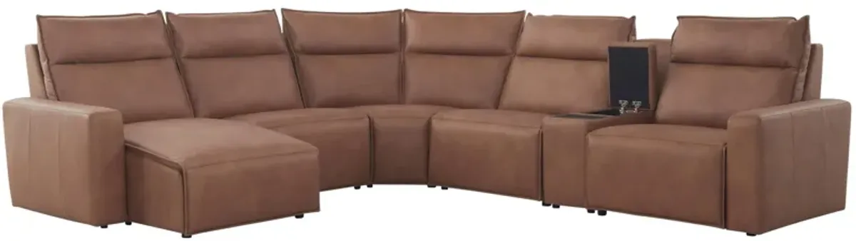 ModularTwo 6-pc. Power Sectional w/ Power Headrest