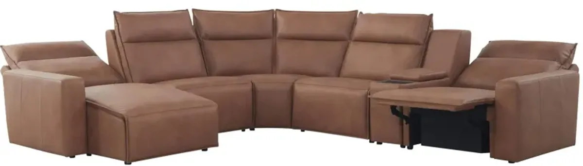 ModularTwo 6-pc. Power Sectional w/ Power Headrest