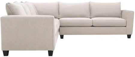 Daine 3-pc. Sectional Sofa in Popstitch Shell by Fusion Furniture