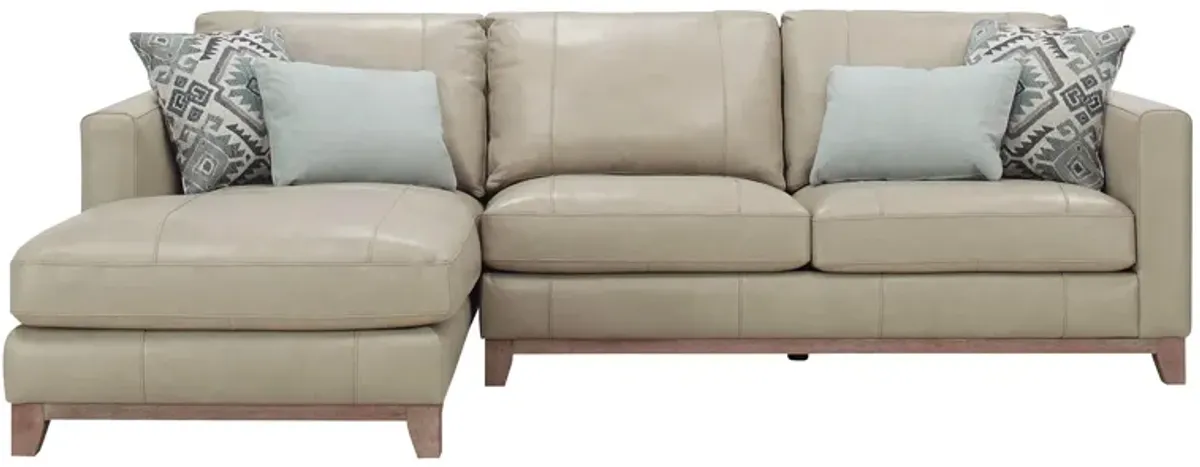 Ryland 2-pc. Sectional in Beige by Bellanest