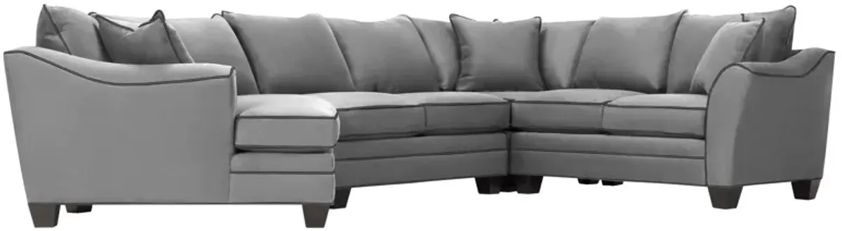 Foresthill 4-pc. Left Hand Cuddler with Loveseat Sectional Sofa