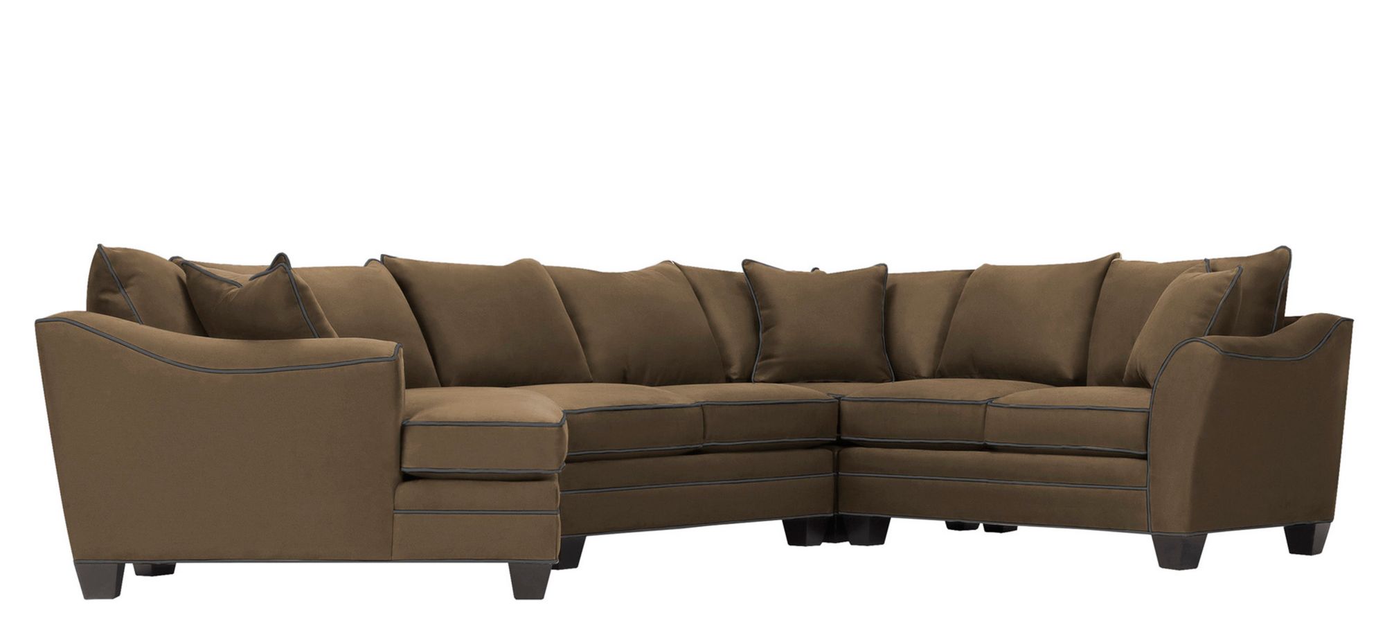 Foresthill 4pc. Left Hand Cuddler with Loveseat Sectional Sofa