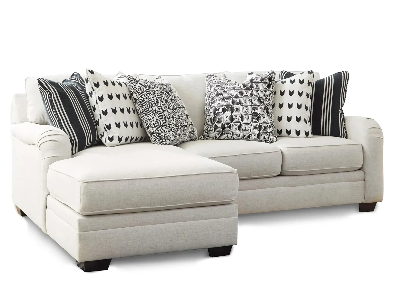 Huntsworth 2-pc. Sectional with Chaise in Dove Gray by Ashley Furniture