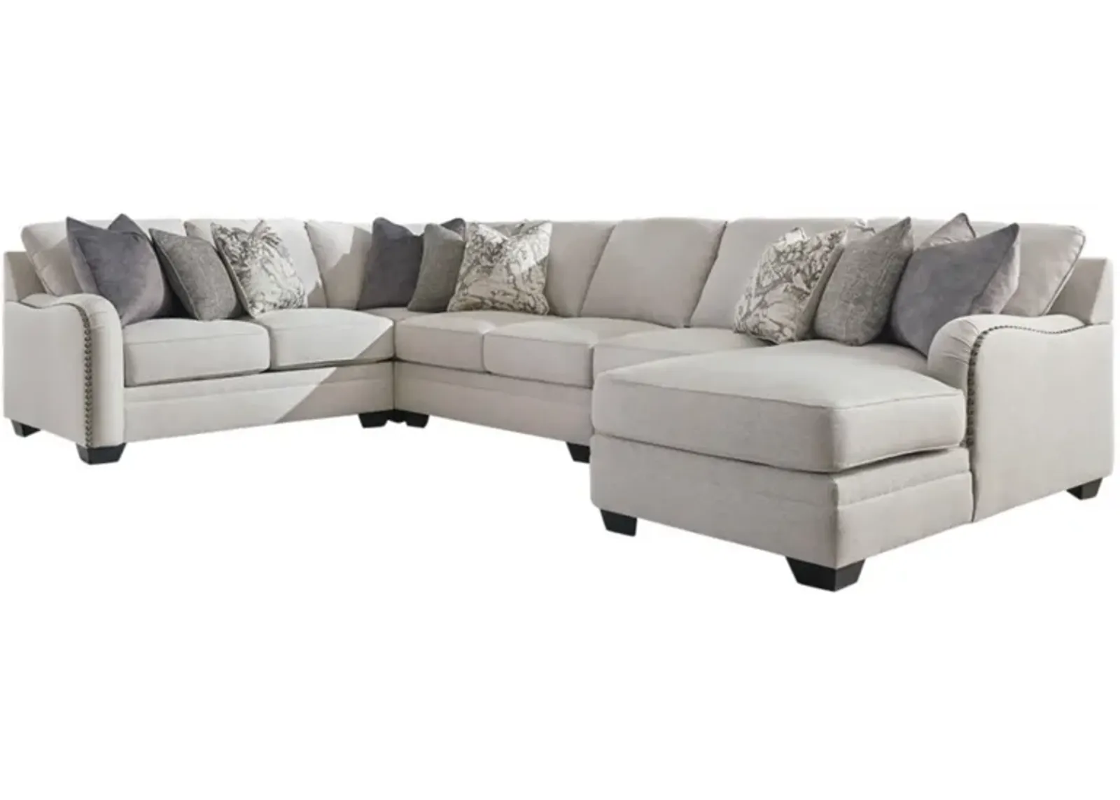 Dellara 5-pc. Sectional with Chaise in Chalk by Ashley Furniture