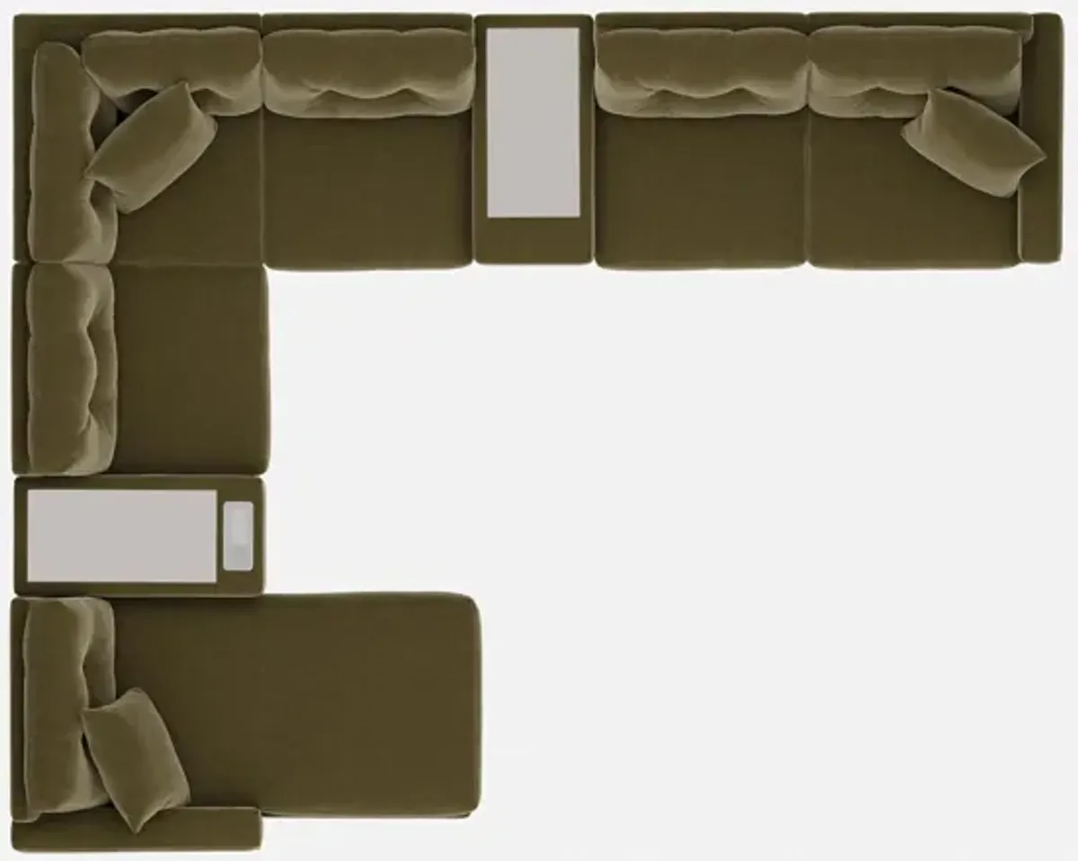 ModularOne 8-pc. Sectional w/One Power Console