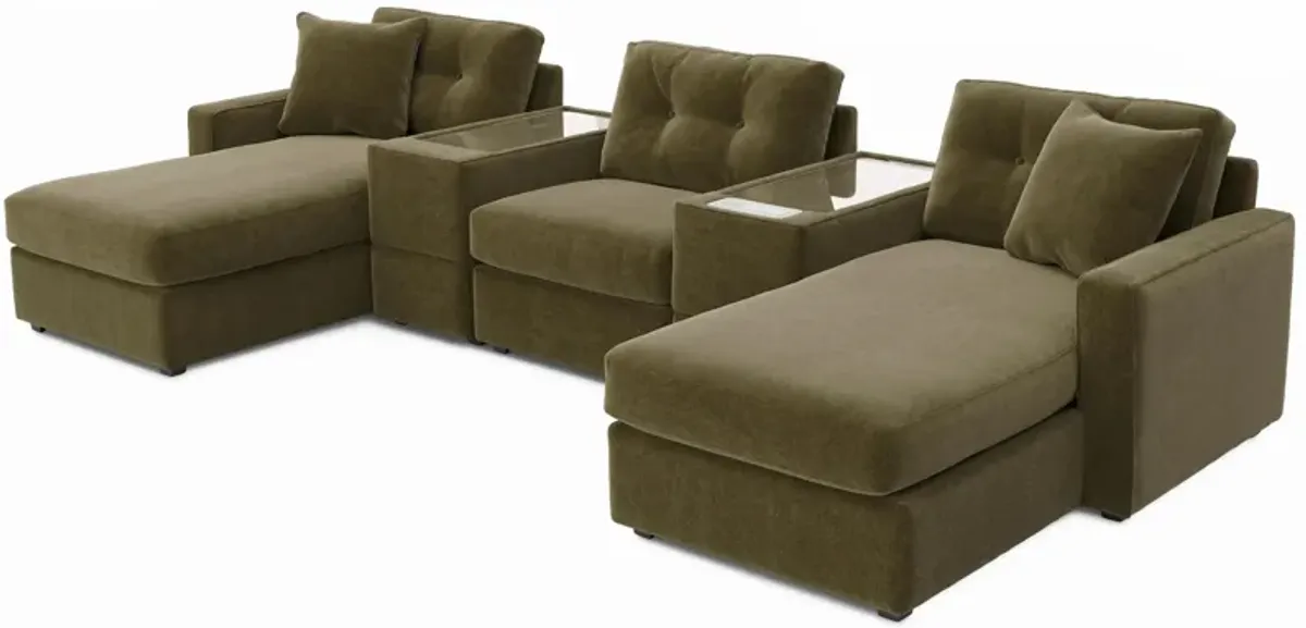 ModularOne 5-pc. Sectional w/One Power Console