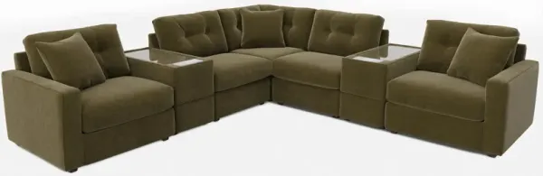 ModularOne 7-pc. Sectional w/Two Power Consoles