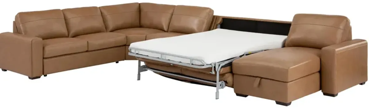 Harley 6-pc. Leather Sectional