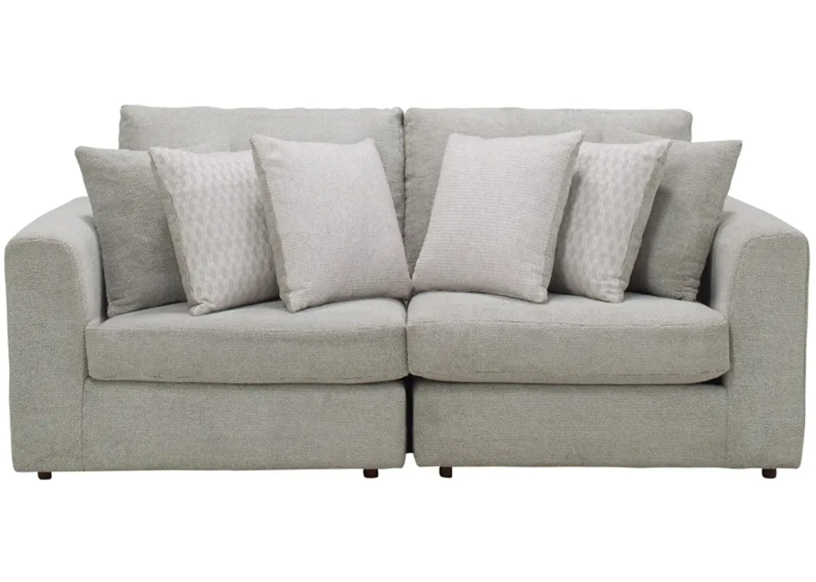 Cassio 2-pc. Loveseat in Gray by Flair