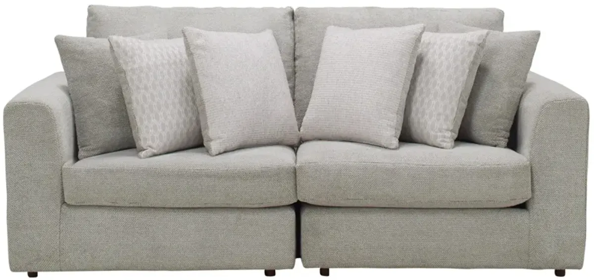 Cassio 2-pc. Loveseat in Gray by Flair