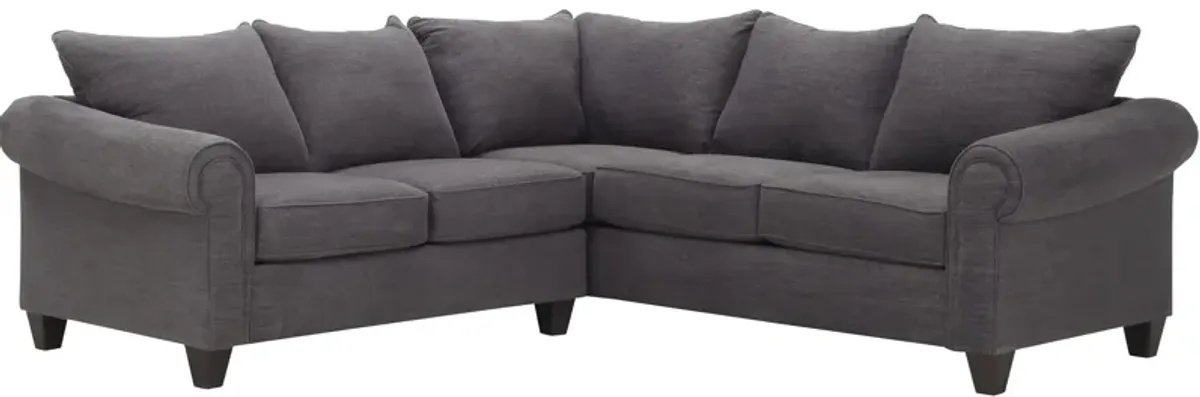 Piper 2-pc. Chenille Sectional Sofa