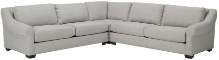Thatcher 3-pc. Sectional in Gray by Alan White