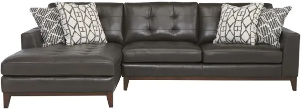 Wheaton Leather 2-pc. Sofa Chaise
