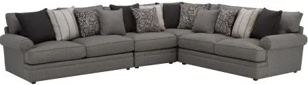 Wilkinson 4-pc. Sectional Sofa in Stone by H.M. Richards