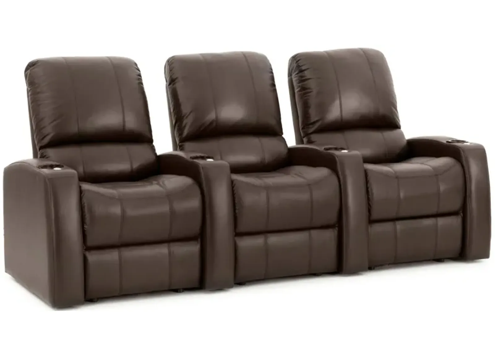 Harkins 3-piece Power-Reclining Sectional Sofa in Brown by Bellanest