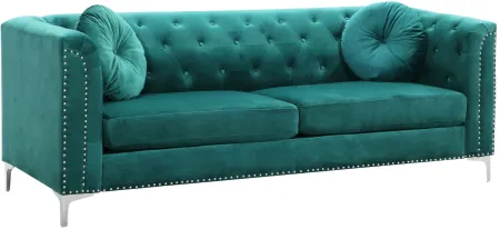 Delray Sofa in Green by Glory Furniture