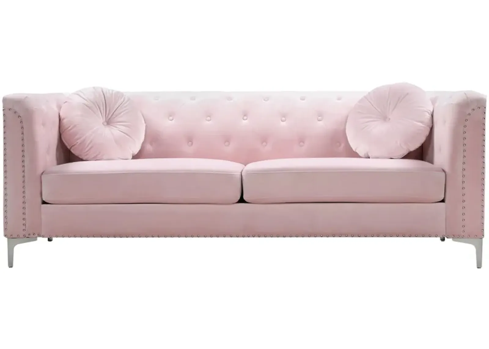 Delray Sofa in Pink by Glory Furniture