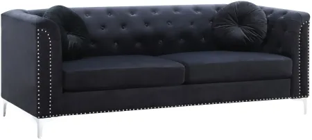 Delray Sofa in Black by Glory Furniture