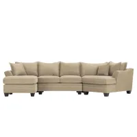 Foresthill 3-pc. Left Hand Facing Sectional Sofa in Santa Rosa Linen by H.M. Richards
