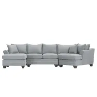 Foresthill 3-pc. Left Hand Facing Sectional Sofa in Santa Rosa Ash by H.M. Richards