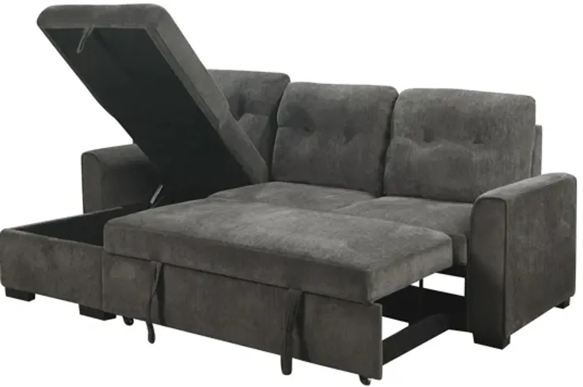 Divergent 2-pc. Sectional Sleeper Sofa W/ Storage