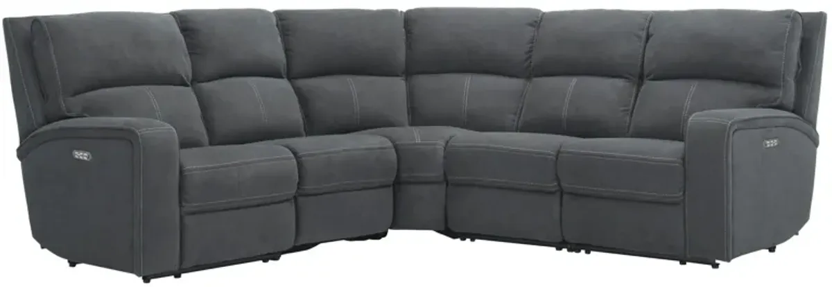 Ian 5-pc. Power Sectional w/ Power Headrest & Lumbar