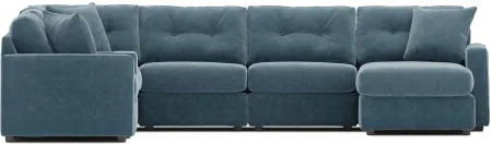 ModularOne 7-pc. Sectional in Teal by H.M. Richards