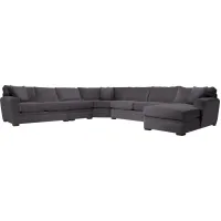 Artemis II 5-pc. Sectional Sofa in Gypsy Graphite by Jonathan Louis