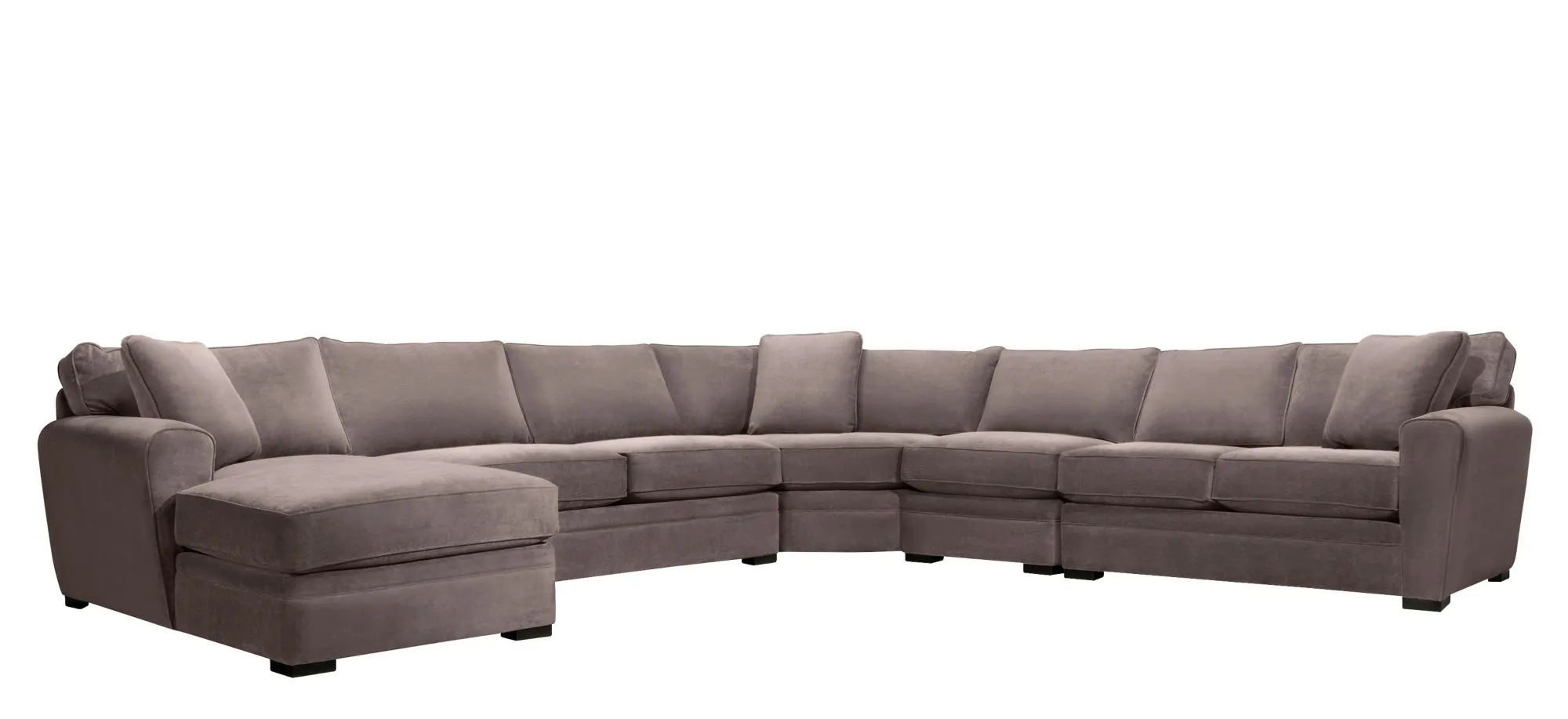 Artemis II 5-pc. Left Hand Facing Sectional Sofa in Gypsy Truffle by Jonathan Louis