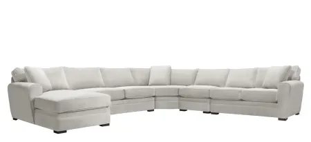 Artemis II 5-pc. Left Hand Facing Sectional Sofa in Gypsy Vapor by Jonathan Louis