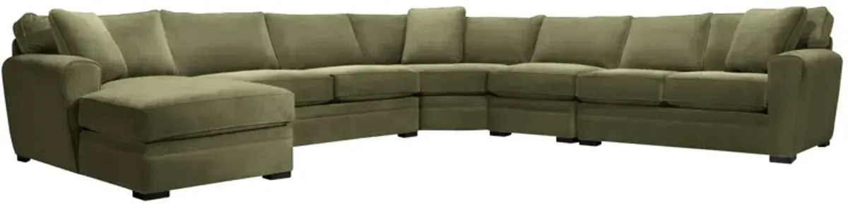 Artemis II 5-pc. Sectional in Gypsy Sage by Jonathan Louis