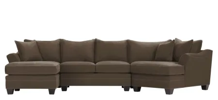 Foresthill 3-pc. Left Hand Facing Sectional Sofa in Santa Rosa Taupe by H.M. Richards