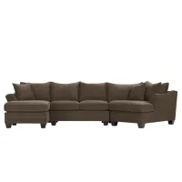 Foresthill 3-pc. Left Hand Facing Sectional Sofa in Santa Rosa Taupe by H.M. Richards