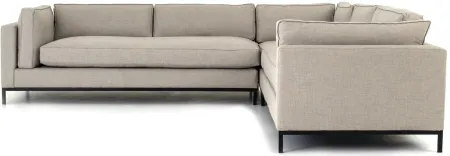 DuPar 3-pc. Sectional Sofa in Bennett Moon by Four Hands