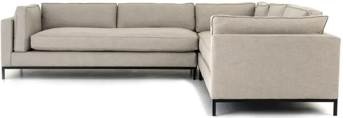 DuPar 3-pc. Sectional Sofa